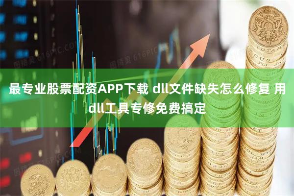 最专业股票配资APP下载 dll文件缺失怎么修复 用dll工具专修免费搞定